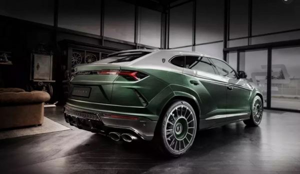 Lamborghini Urus получил необычный тюнинг в ирландском стиле