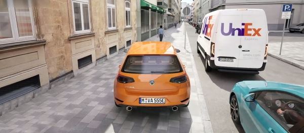 <br />
        Показан геймплей реалистичного автомобильного симулятора с открытым миром, хорошей физикой и пешеходами на улицах<br />
      